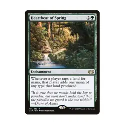 WOTC MtG Double Masters Heartbeat of Spring (R) NM - Image 1