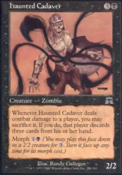 Haunted Cadaver -Foil Light Play MTG Onslaught - Image 1