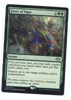 MTG Modern Horizons - 1x Force of Vigor - NM - Image 1