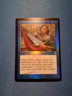 Tribute Mage (Retro Frame) Modern Horizons Foil NM Magic MTG - Image 1