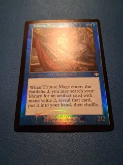 Tribute Mage (Retro Frame) Modern Horizons Foil NM Magic MTG - Image 2