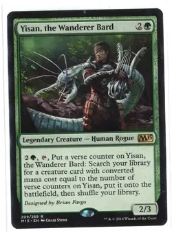 MTG Core Set 2015 - 1x Yisan, the Wanderer Bard - NM - Image 1