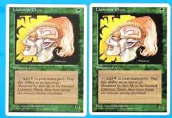 Llanowar Elves - 4th Edition 1995 MTG Green Common Creature NP X 2 (B) - Image 1