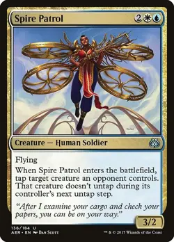 Spire Patrol 4x FOIL AER MTG Aether Revolt Uncommon MINT white blue - Image 1