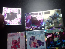 Pokemon Wafer Promo Holo Sticker x9 Gengar Rhydon etc #4668 - Image 2