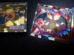 Pokemon Wafer Promo Holo Sticker Charizard x3 #5705 - Image 4
