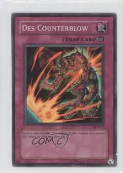Des Counterblow Unlimited YuGiOh Ancient Sanctuary #AST-107 2004 READ - Image 1