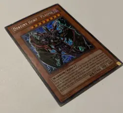 YuGiOh! Destiny Hero - Plasma CT04-EN003 Secret Rare Limited Edition - Image 2