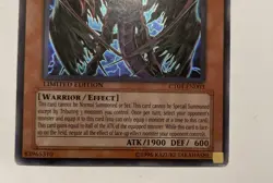 YuGiOh! Destiny Hero - Plasma CT04-EN003 Secret Rare Limited Edition - Image 3