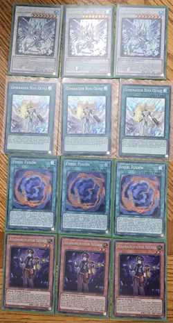Yugioh TCG Card Lot Secret Rare 1st Edition 12 Total NM/M - Image 1