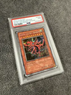Slifer the Sky Dragon YMA-EN001 2004 Yugioh! The Movie Ani-Manga God Card PSA 9 - Image 2