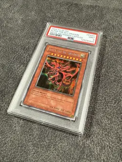 Slifer the Sky Dragon YMA-EN001 2004 Yugioh! The Movie Ani-Manga God Card PSA 9 - Image 3
