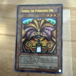 Exodia The Forbidden One SR Retro Pack 1 2024 Reprint RP01-EN021 Yugioh - Image 1