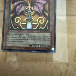 Exodia The Forbidden One SR Retro Pack 1 2024 Reprint RP01-EN021 Yugioh - Image 4
