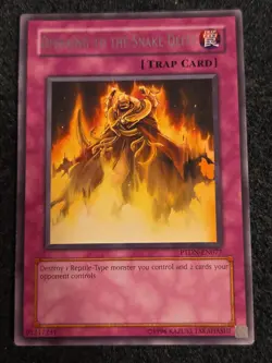 Yugioh Offering to the Snake Deity PTDN-EN077 Rare Unl Ed VLP - Image 1