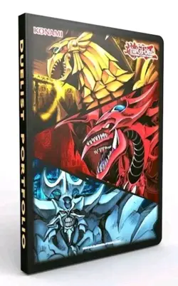 KONAMI OFFICIAL: YuGiOh BINDER | SLIFER OBELISK RA EGYPTIAN GODS PORTFOLIO - Image 3