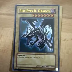 Yugioh Red-Eyes B. Dragon RP01-EN011 Ultra Rare NM 2024 Retro Pack - Image 1