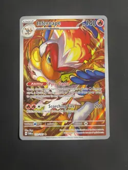 Infernape Illustration Twilight Masquerade 173/167 NM Pokemon TCG Card 2024 - Image 1