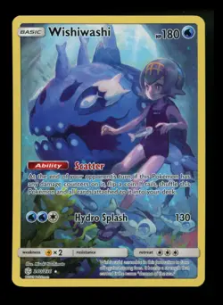 Wishiwashi 240/236 Cosmic Eclipse 2019 Secret Rare IR Pokemon Card TCG - Image 1