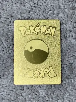 Pokemon Leafeon VMax HP310 Grass Knot Rare Gold Accents Foil Fan Art Card - Image 2