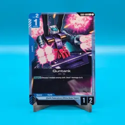 Guntank - Gundam Card Game #GD01-008 - NM / Mint Uncommon Single - Image 1