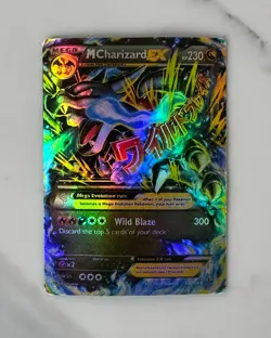 M Charizard EX 69/106 Flashfire Holo Ultra Rare 2014 Pokemon Card - Image 1