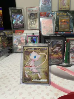 Pokemon Mew EX Metal Card 2023 Scarlet & Violet 151 Series 205/165 NM Condition - Image 1