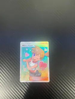 Misty’s favor trainer 2019 235/236 Pokemon card - Image 2