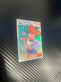 Misty’s favor trainer 2019 235/236 Pokemon card - Image 4