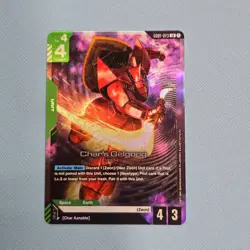Char's Gelgoog - Newtype Rising #GD01-023 LR - NM Holo Foil Gundam Card Game - Image 1