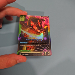 Char's Gelgoog - Newtype Rising #GD01-023 LR - NM Holo Foil Gundam Card Game - Image 2