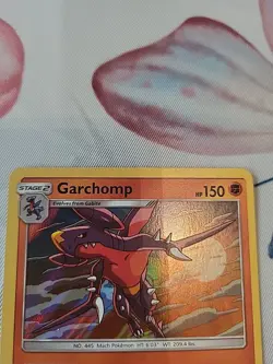 Garchomp 114/236 Sun & Moon Unified Minds Holo Pokemon Card - NM - Image 3
