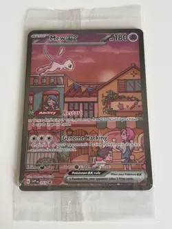Mew ex 053 Sv: Scarlet & Violet Promo Cards Holo sealed Promo - Image 1