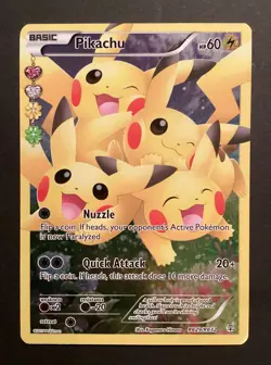 Pokemon Pikachu RC29/RC32 Full Art Radiant Collection Generations 2016 English - Image 2