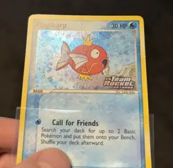 Pokemon TCG Magikarp 65/109 EX Team Rocket Returns Reverse Holo English NM - Image 4