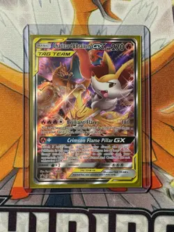 Pokemon: Charizard & Braixen GX Tag Team Promo (Damaged) - Image 1