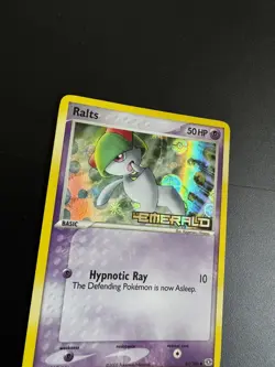 Pokemon TCG Ralts 50 HP Reverse Holo Emerald 61/106 LP - Image 2