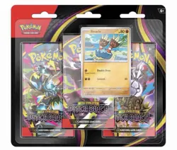 Pokemon TCG: Pitch Black Three-Booster Blister Sealed - Confirmed Presale - Image 1