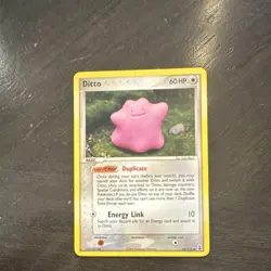 Pokemon TCG Ditto Regular EX Delta Species 35/113 Uncommon 60 HP English 2005 - Image 1