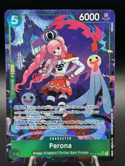 One Piece Perona (033) (Alternate Art) The Azure Sea’s Seven OP14-EB04 - Image 3