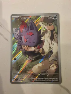 N's Zorua 189 Sv: Scarlet & Violet Promo Cards Holo - NM/M! - Image 1