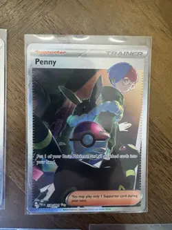 Pokemon Full Art Trainer Cards Lot of 7, Paldean fates, Cards In Description - Image 3
