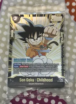 Son Goku Childhood Fp-049 "WINNER" Dragon Ball Card Game TCG (Sealed) - Image 1