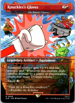 Knuckles's Gloves - The Reaver Cleaver Secret Lair Drop Series, 2095 NM - Image 1