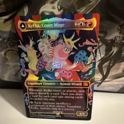 MTG Kefka, Court Mage Kefka, Ruler of Ruin Foil M 0322 - Image 1