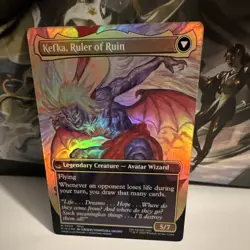MTG Kefka, Court Mage Kefka, Ruler of Ruin Foil M 0322 - Image 2