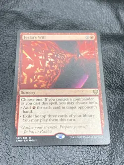 B6 Jeska's Will Commander Legends Regular MTG 187/361 - Image 1