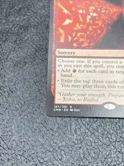 B6 Jeska's Will Commander Legends Regular MTG 187/361 - Image 5