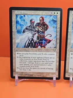 ⚪⚪⚪ (3) 1996 MAGIC THE GATHERING SOUL ECHO MIRAGE UNPLAYED ⚪⚪⚪ - Image 2