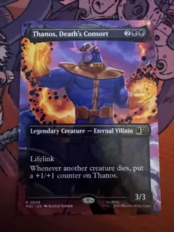Thanos, Death's Consort (Extended Art) 508 Commander: Marvel Super Heroes Magic - Image 1